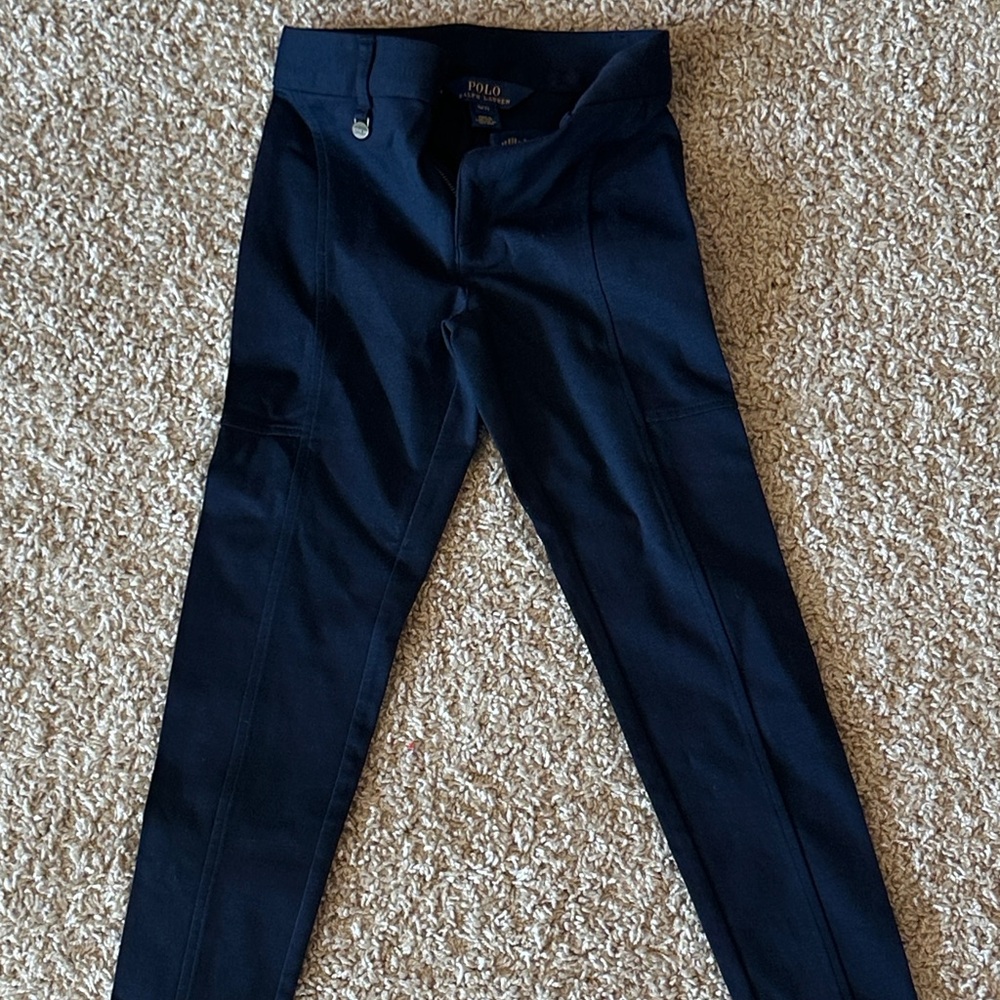 Polo by Ralph Lauren Kids Navy Performance Stretch Pants size 7